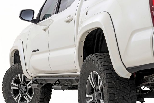 Rough Country Sport Fender Flares | 089 Wind Chill | Toyota Tacoma 2WD/4WD (2016-2023)