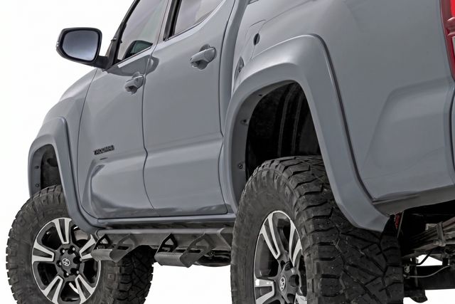 Rough Country Sport Fender Flares | 1H5 Cement | Toyota Tacoma 2WD/4WD (2016-2023)