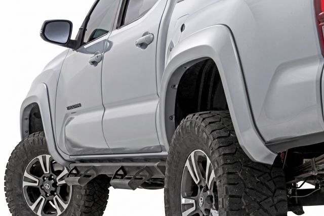 Rough Country Sport Fender Flares | 1J9 Celestial Silver Metallic | Toyota Tacoma (16-23)