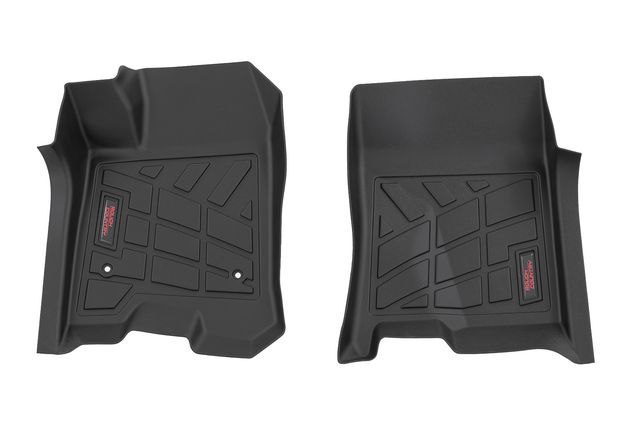 Rough Country Sure-Fit Floor Mats | FR | Chevy/GMC Canyon/Colorado 2WD/4WD (2023-2026)