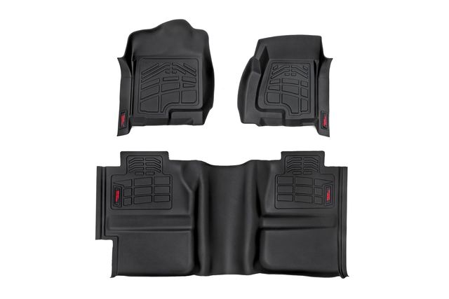 Rough Country Sure-Fit Floor Mats | FR & RR | Chevy/GMC 1500 (99-06 & Classic)