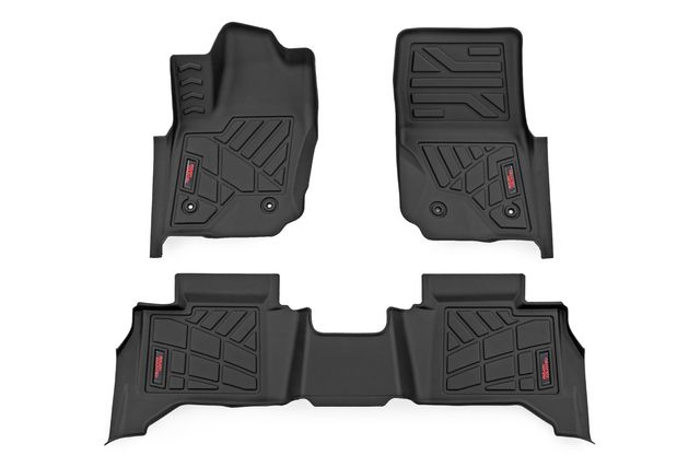Rough Country Sure-Fit Floor Mats | Front & Rear | Toyota 4Runner 2WD/4WD (2025-2026)