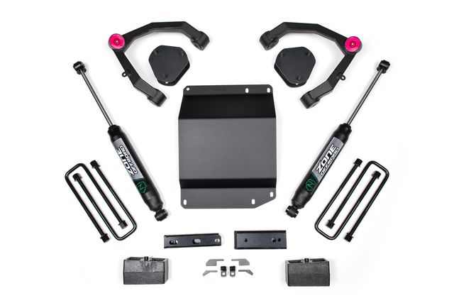 Zone Offroad 3.5" Adventure Series Lift Kit ; Nitro Shocks