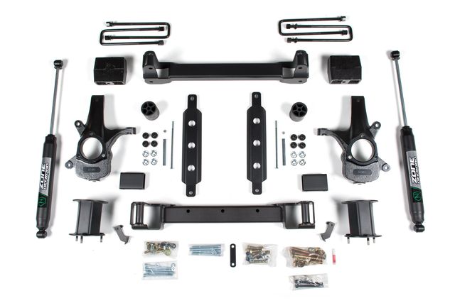 Zone Offroad 6.5" Suspension Lift Kit ; Nitro Shocks