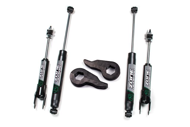 Zone Offroad 2" Torsion Key Leveling Kit ; Nitro Shocks