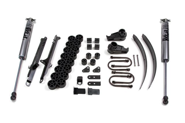 Zone Offroad 3.5" Combo Lift Kit ; Fox Adventure Shocks