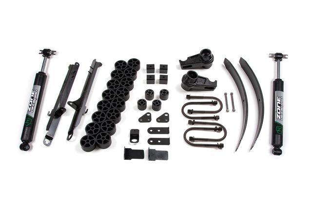 Zone Offroad 3.5" Combo Lift Kit ; Nitro Shocks
