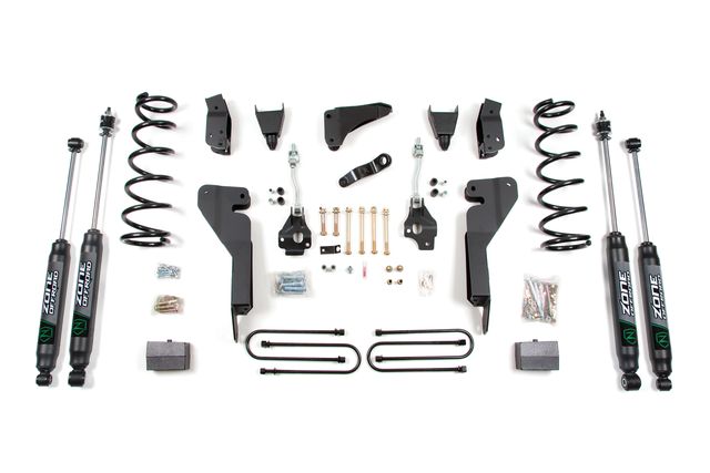Zone Offroad 6" Coil Spring Lift Kit ; Nitro Shocks