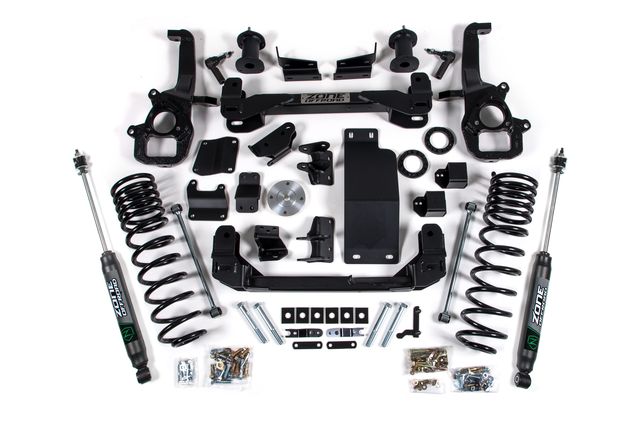 Zone Offroad 4" Lift System ; Nitro Shocks