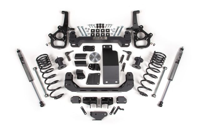 Zone Offroad 4" Lift Kit - Large Bore - FOX Adventure Shocks