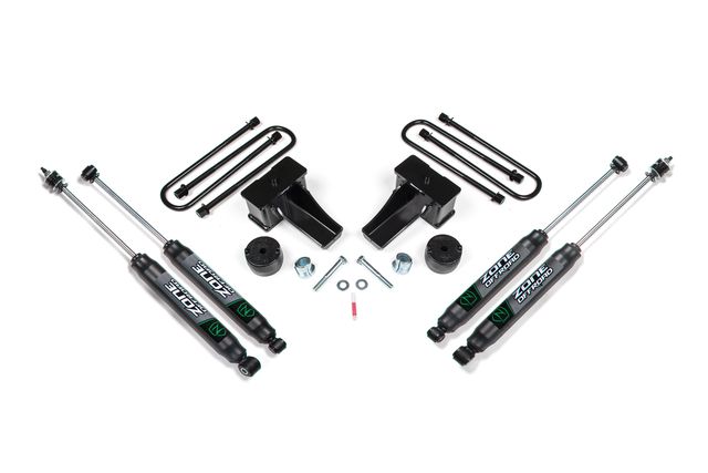 Zone Offroad 2" Lift Kit ; Nitro Shocks