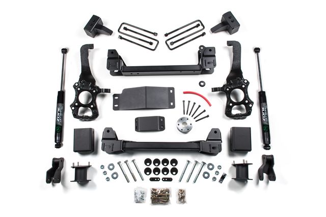 Zone Offroad 4" Suspension Lift Kit ; Nitro Shocks
