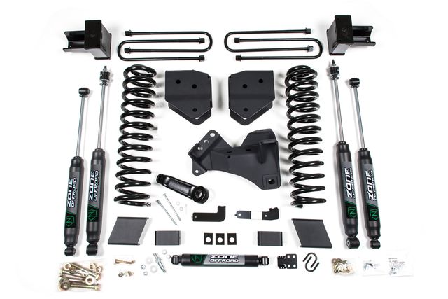 Zone Offroad 4 Inch Suspension Lift Kit - Nitro Shocks