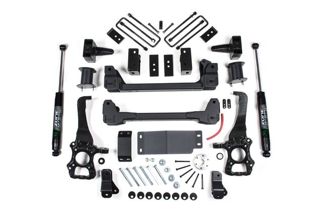 Zone Offroad 6" Suspension Lift Kit ; Nitro Shocks