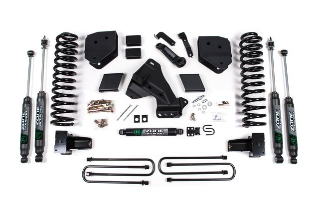 Zone Offroad 6" Standard Lift Kit ; Nitro Shocks