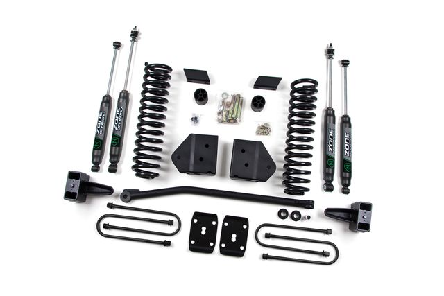 Zone Offroad 4" Standard Lift Kit ; Nitro Shocks