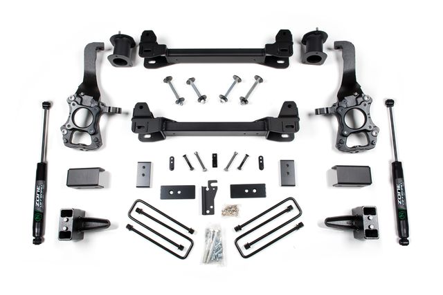 Zone Offroad 6" Suspension Lift ; Nitro Shocks