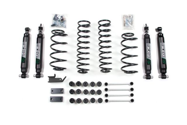 Zone Offroad 4.25in Combo Lift w/Discos ; Nitro Shocks