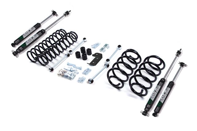 Zone Offroad 3" Coil Spring Lift Kit ; Nitro Shocks