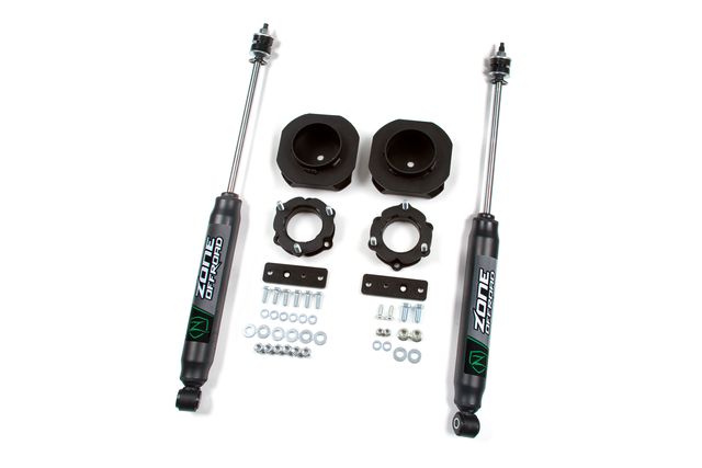 Zone Offroad 2.5" Strut Spacer Lift Kit ; Nitro Shocks