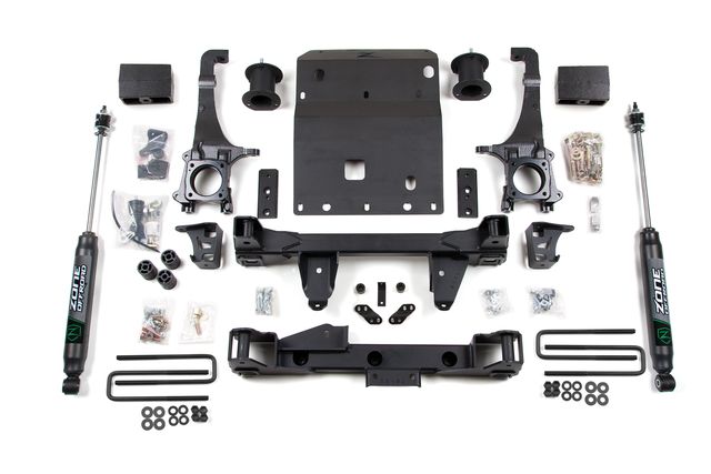 Zone Offroad 4" Suspension Lift Kit ; Nitro Shocks