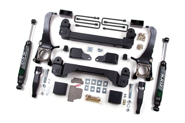 Zone Offroad 5" Suspension Lift Kit ; Nitro Shocks