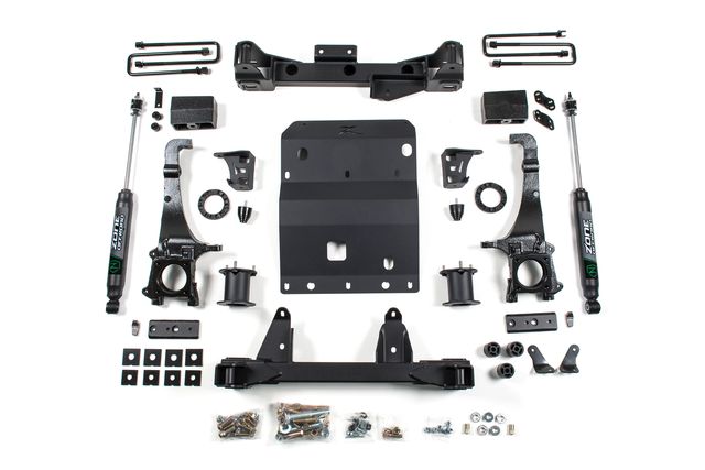 Zone Offroad 6" Suspension Lift Kit ; Nitro Shocks