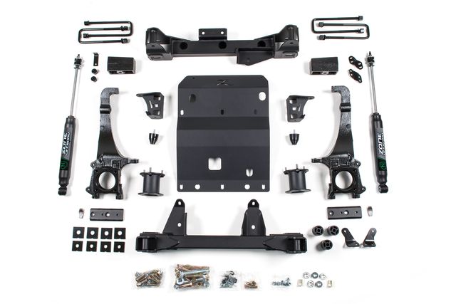 Zone Offroad 4" Suspension Lift Kit ; Nitro Shocks