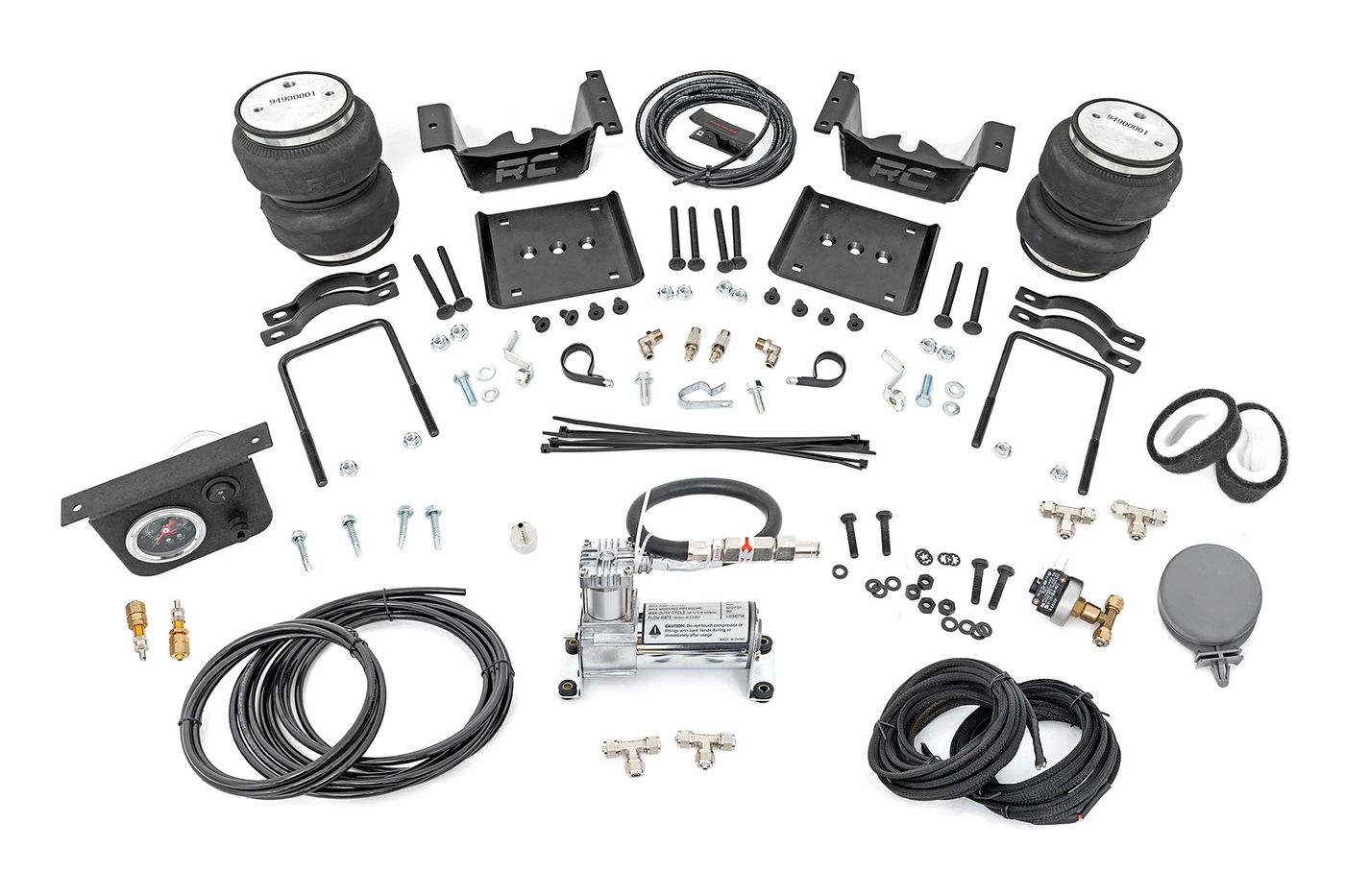 Rough Country Air Spring Kit w/compressor | Chevy/GMC 1500 (07-18 & Classic)