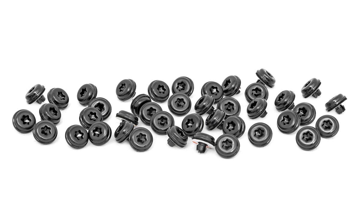 Rough Country Rivet Kit for Fender Flares | Black
