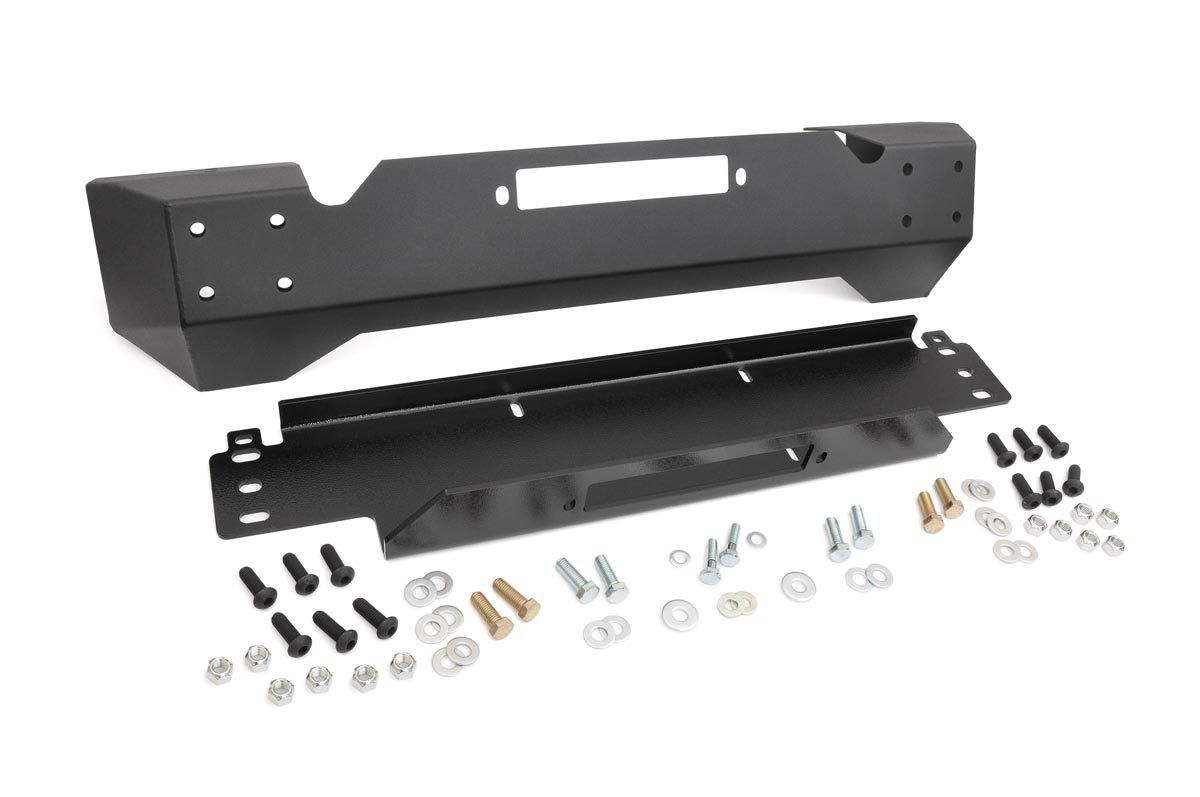 Rough Country Front Stubby Winch Bumper | Jeep Wrangler TJ (97-06)/Wrangler Unlimited (04-06)