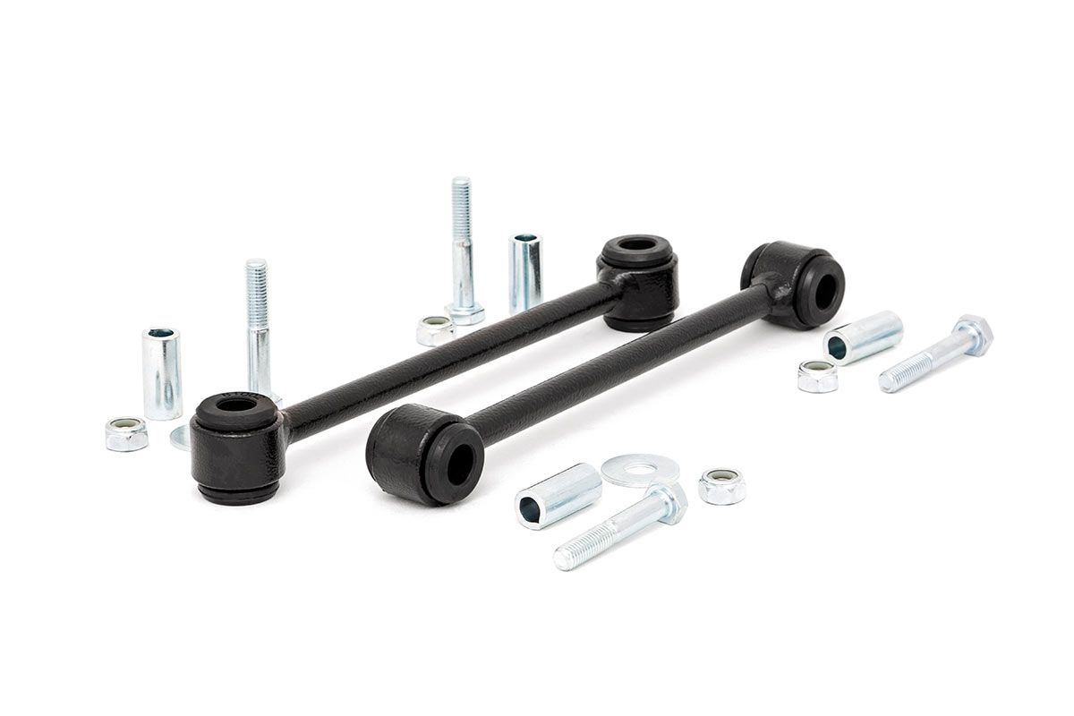 Rough Country Sway Bar Links | Rear | 4-6 Inch Lift | Jeep Wrangler TJ (97-06)/Wrangler Unlimited (04-06)