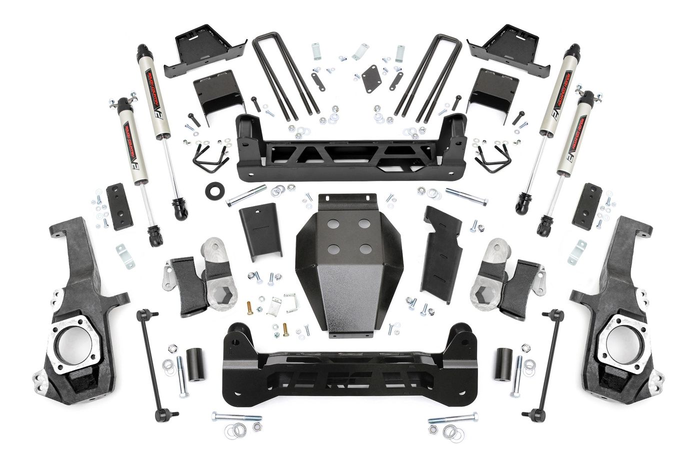 Rough Country 7 Inch Lift Kit | NTD | V2 | Chevy/GMC 2500HD/3500HD (20-26)