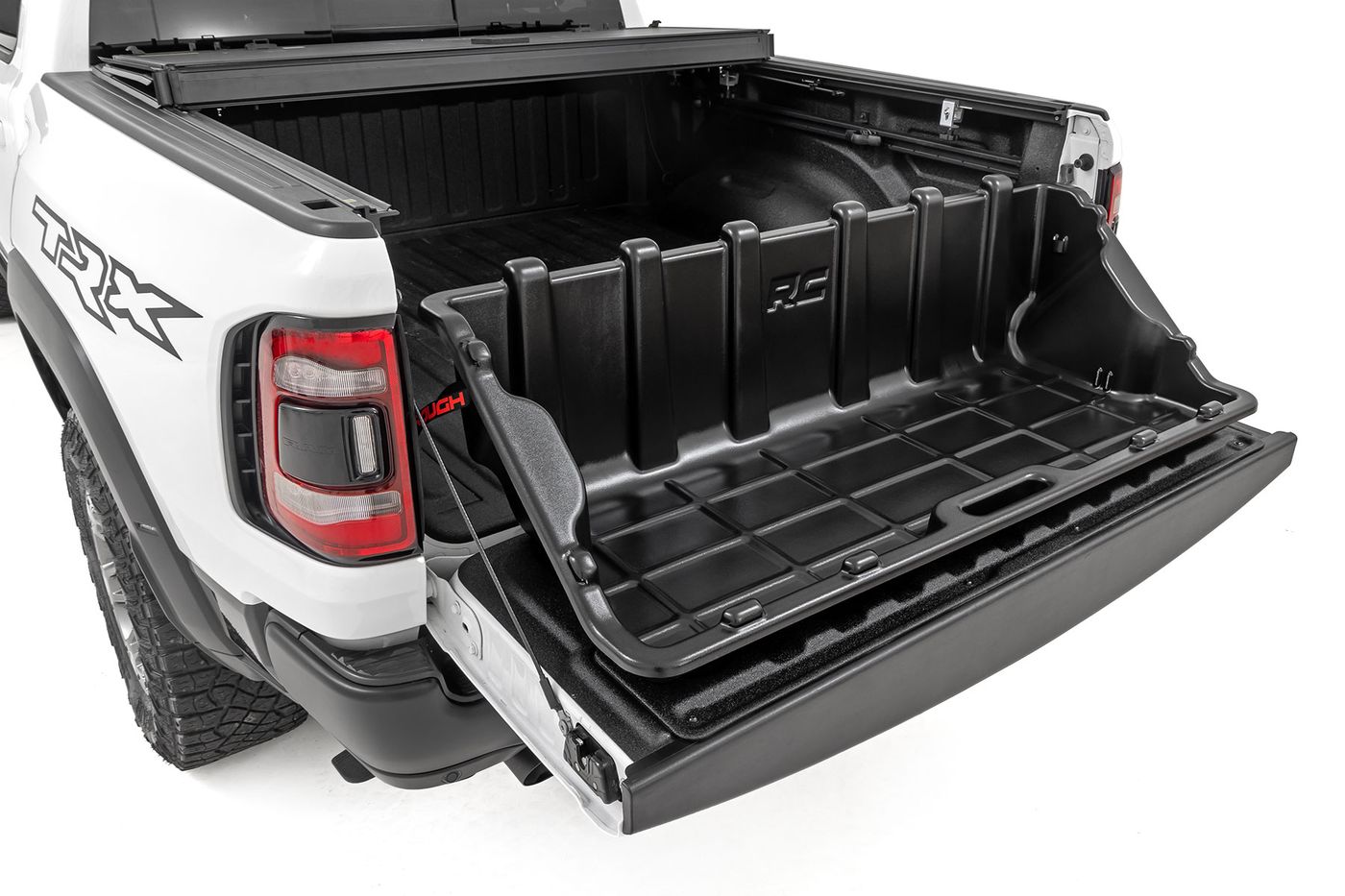 Rough Country Truck Bed Cargo Storage Box | Easy Access | 56” Wide | Fits Full-Sized Trucks