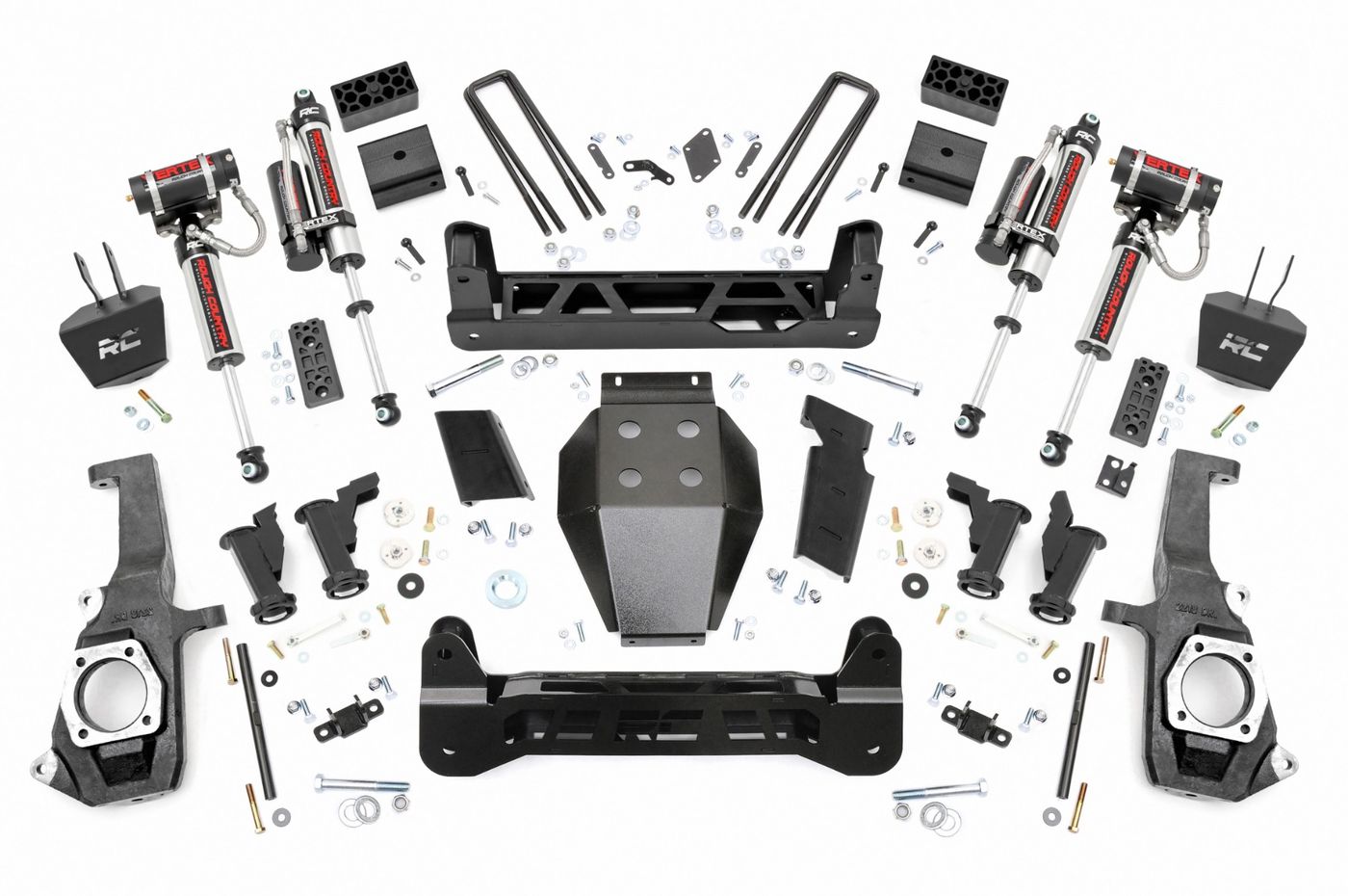 Rough Country 5 Inch Lift Kit | Torsion Drop | Vertex | Chevy/GMC 2500HD/3500HD (11-19)