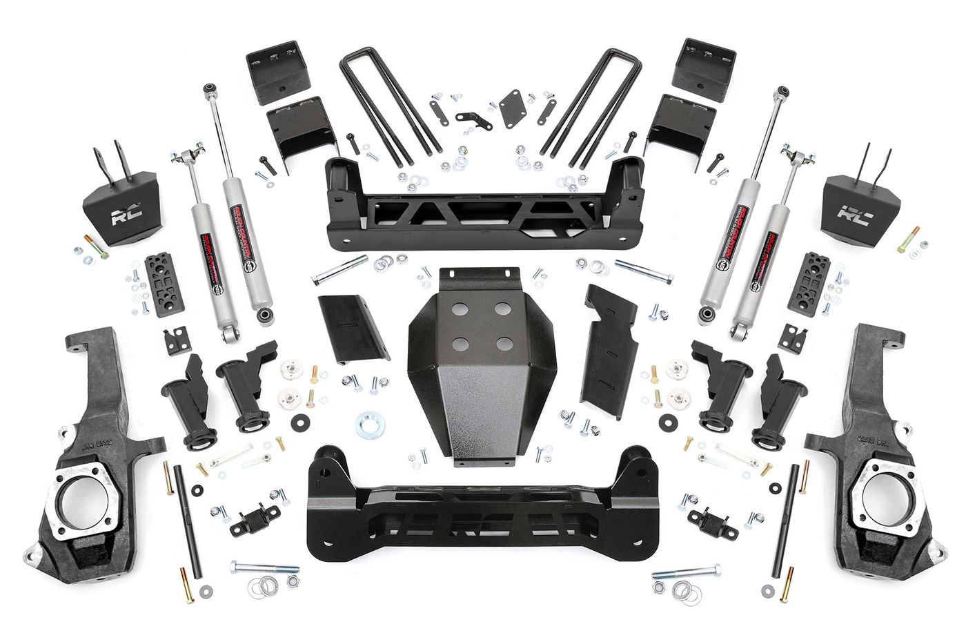 Rough Country 7.5 Inch Lift Kit | Torsion Drop | Chevy/GMC 2500HD/3500HD (11-19)
