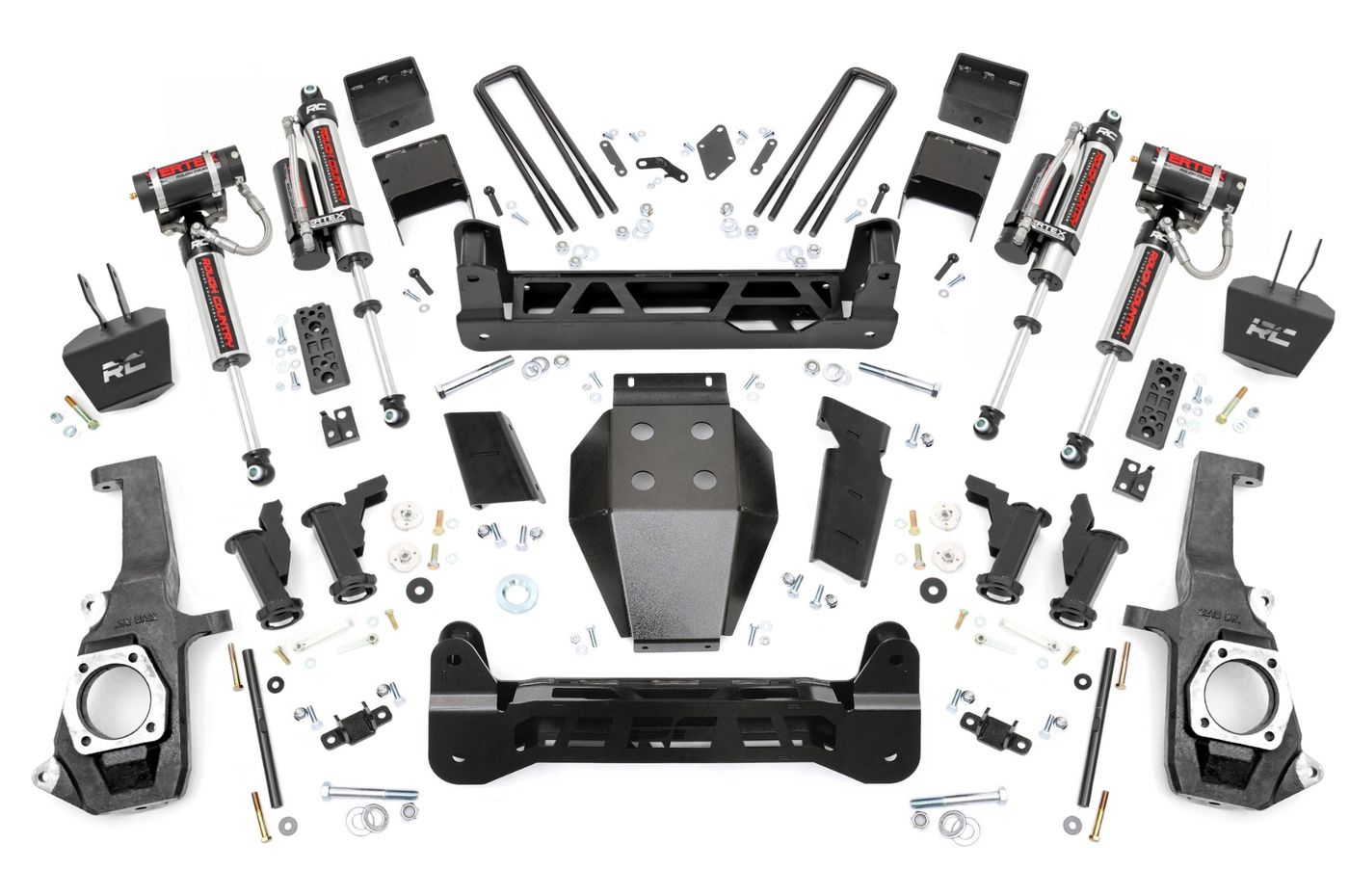 Rough Country 7.5 Inch Lift Kit | Torsion Drop | Vertex | Chevy/GMC 2500HD/3500HD (11-19)