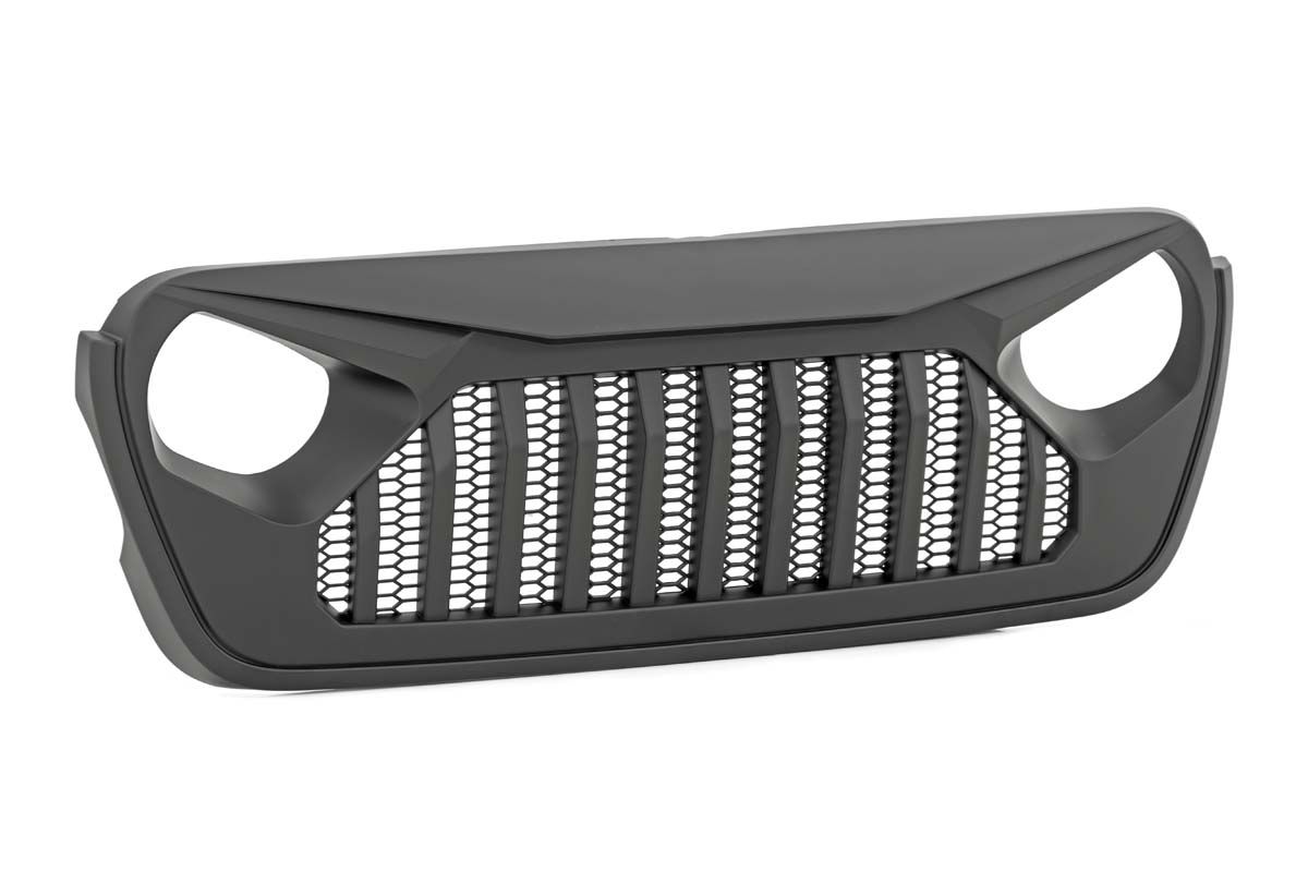 Rough Country Replacement Grille | Angry Eyes | Jeep Gladiator JT/Wrangler JL 4WD (18-26)