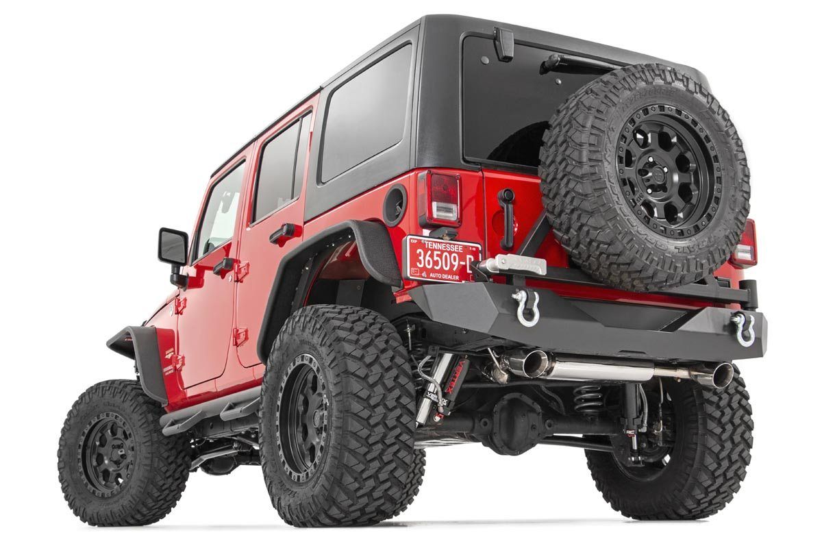 Rough Country Fender Flare | Steel | FR & RR | Jeep Wrangler JK/Wrangler Unlimited (07-18)