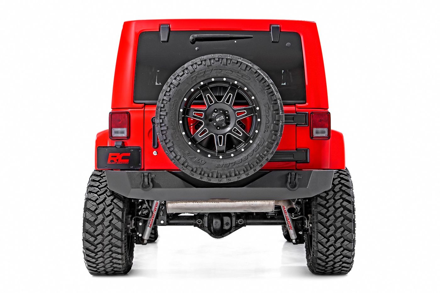 Rough Country Rear Bumper | Full Width | Jeep Wrangler JK/Wrangler Unlimited (2007-2018)