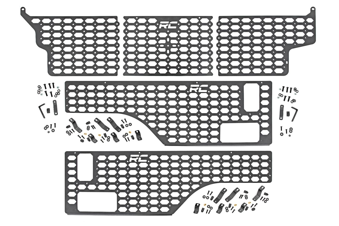 Rough Country Molle Panel Kit | Combo | Bed | Jeep Gladiator JT 4WD (2020-2026)