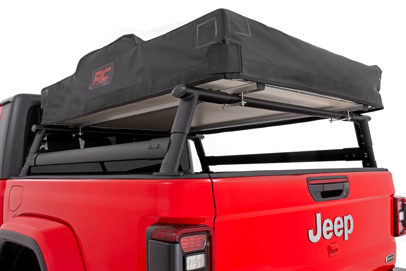 Rough Country Bed Rack | Half Rack | Aluminum | Jeep Gladiator JT 4WD (2020-2026)