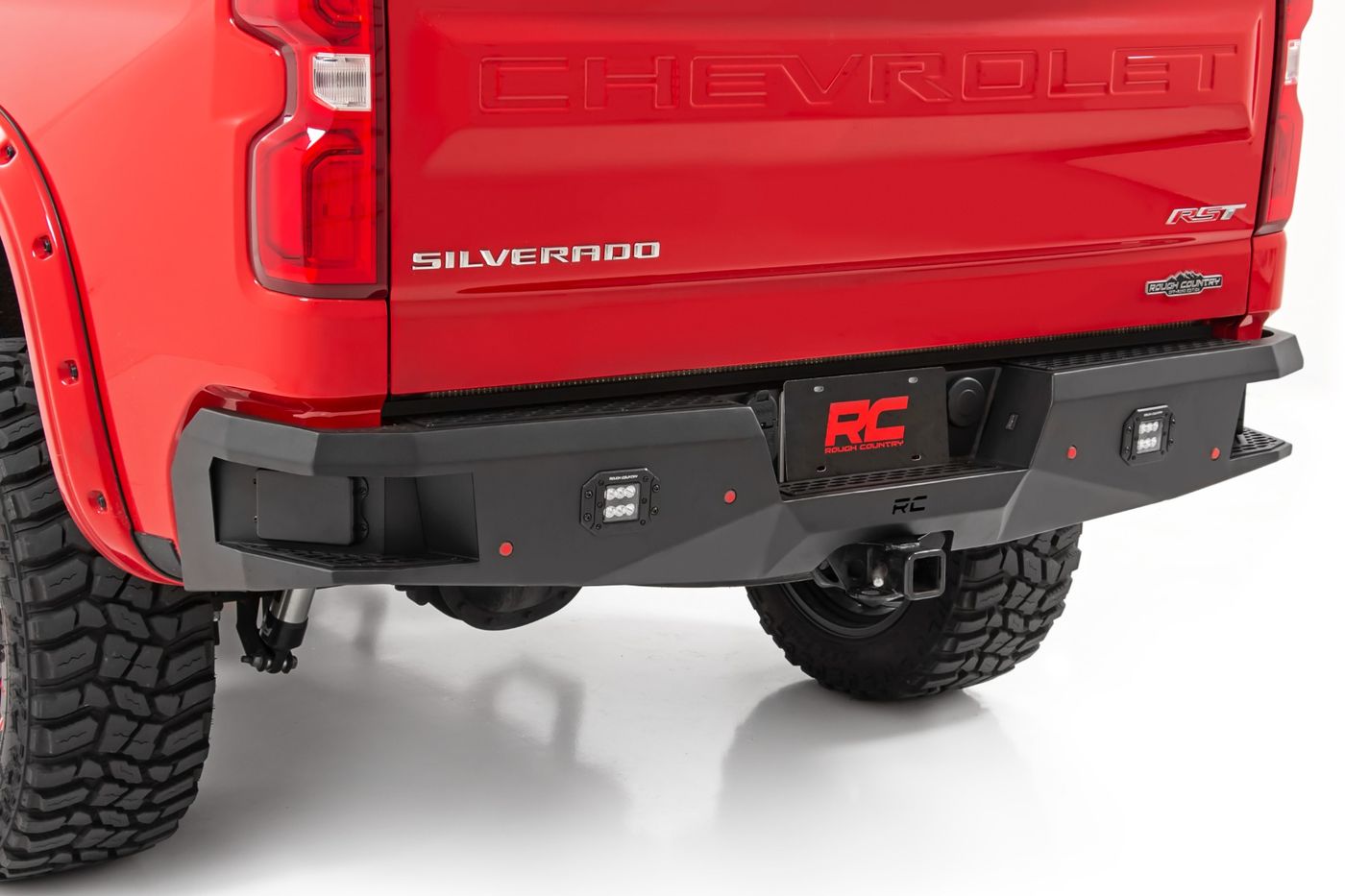 Rough Country Rear LED Bumper | Chevy/GMC Sierra 1500 (19-26)/Silverado 1500 (19-26)