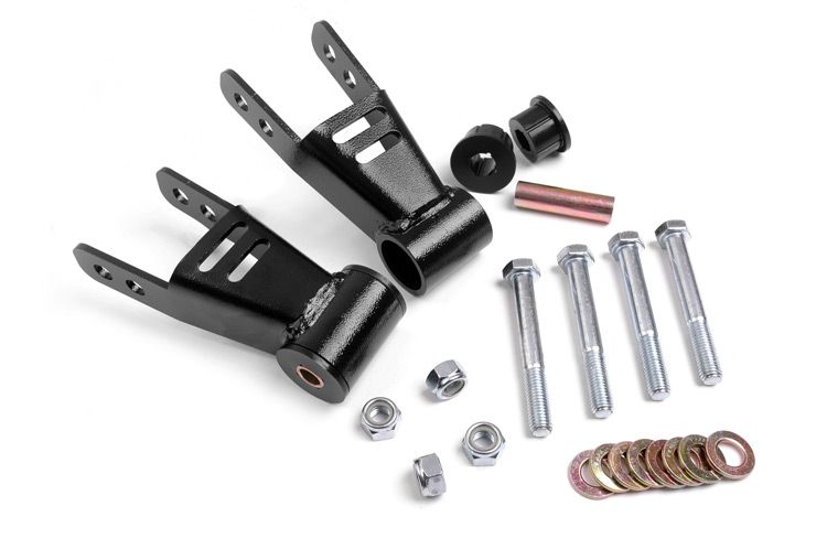 Rough Country Lift Shackles | Rear | 1.5 Inch-2 Inch Lift | Jeep Cherokee XJ 2WD/4WD (84-01)