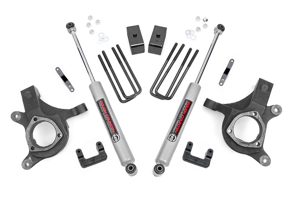 Rough Country 5 Inch Lift Kit | Chevy Silverado & GMC Sierra 1500 2WD (2007-2013)