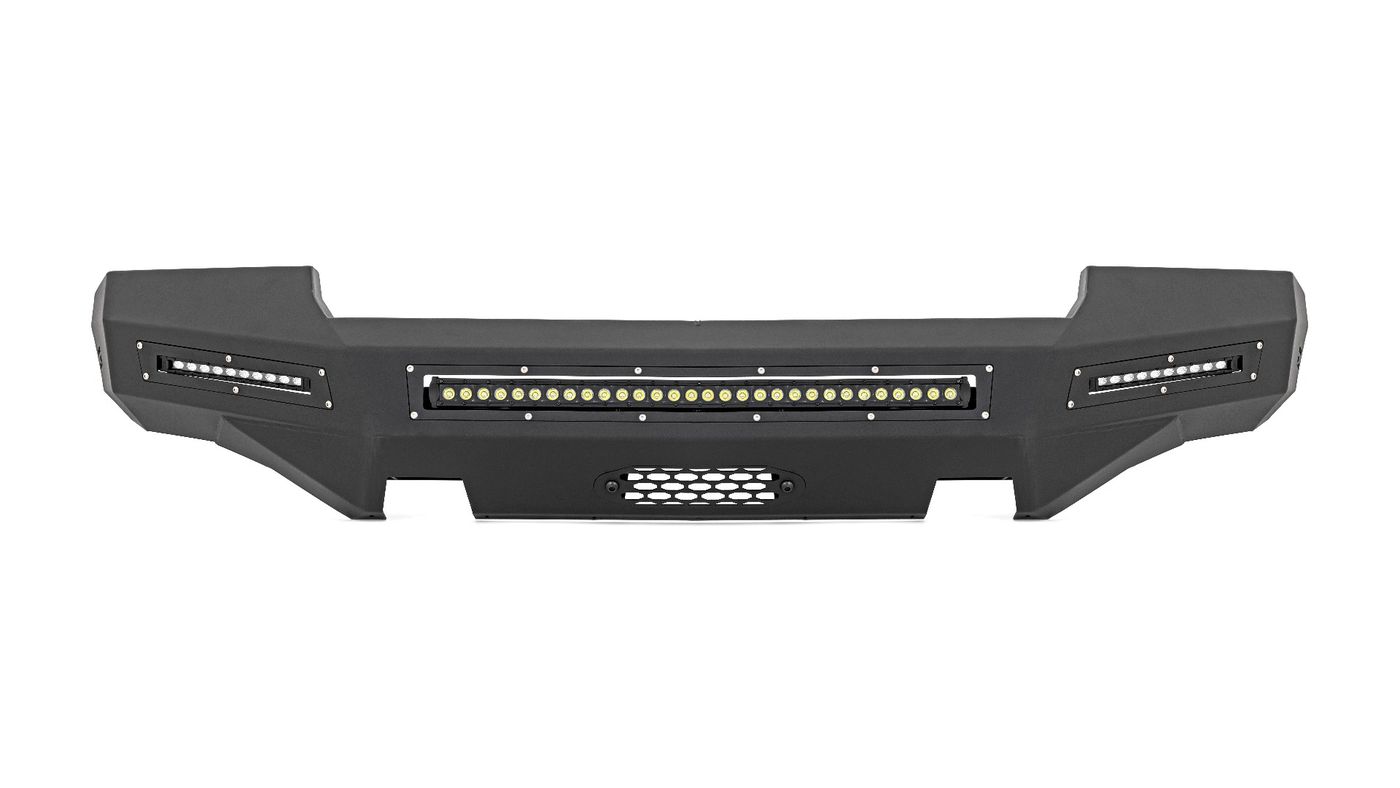 Rough Country Front Bumper | Fabricated | Prerunner | LED | GMC Sierra 1500 2WD/4WD (07-13)