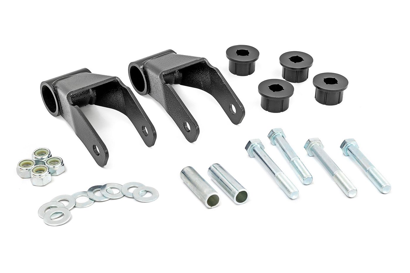 Rough Country Boomerang Lift Shackles | .75 Inch | Jeep Cherokee XJ 2WD/4WD (1984-2001)