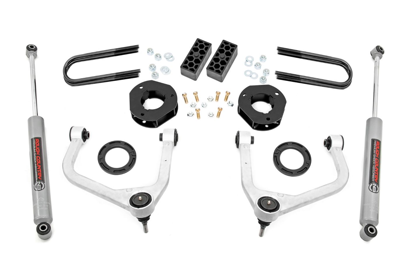 Rough Country 3.5 Inch Lift Kit | Chevy Silverado 1500 2WD/4WD (2025-2026)