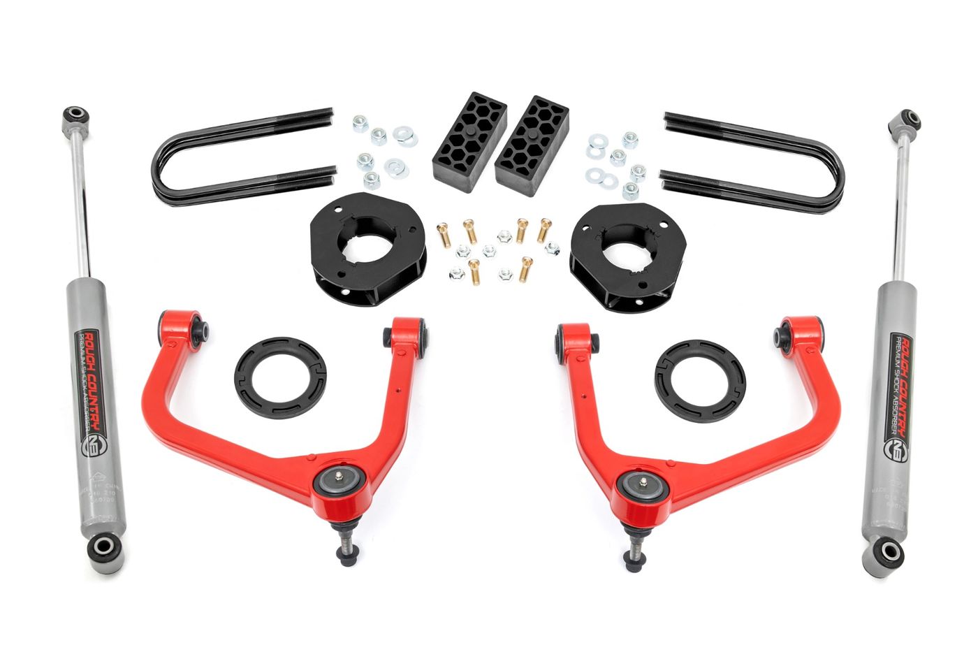 Rough Country 3.5 Inch Lift Kit | Chevy Silverado 1500 2WD/4WD (2025-2026)