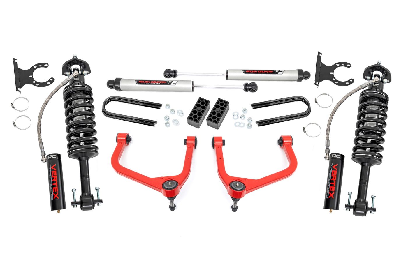 Rough Country 3.5 Inch Lift Kit | Vertex/V2 | Chevy Silverado 1500 2WD/4WD (2025-2026)
